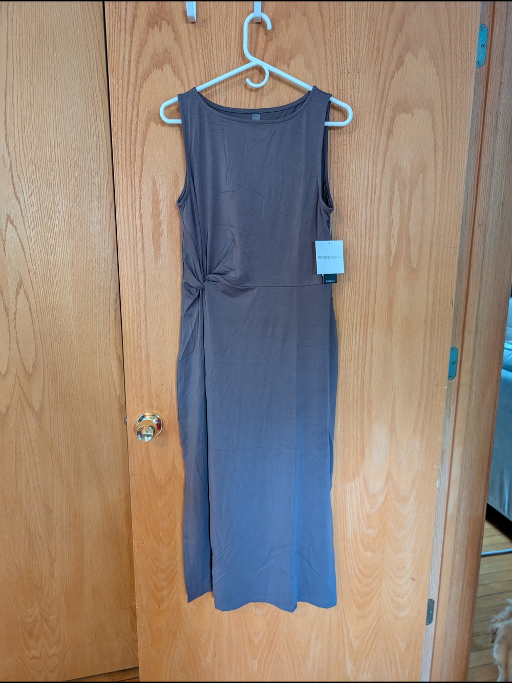 Beyond Yoga Rotation Side Twist Midi Dress - NWT